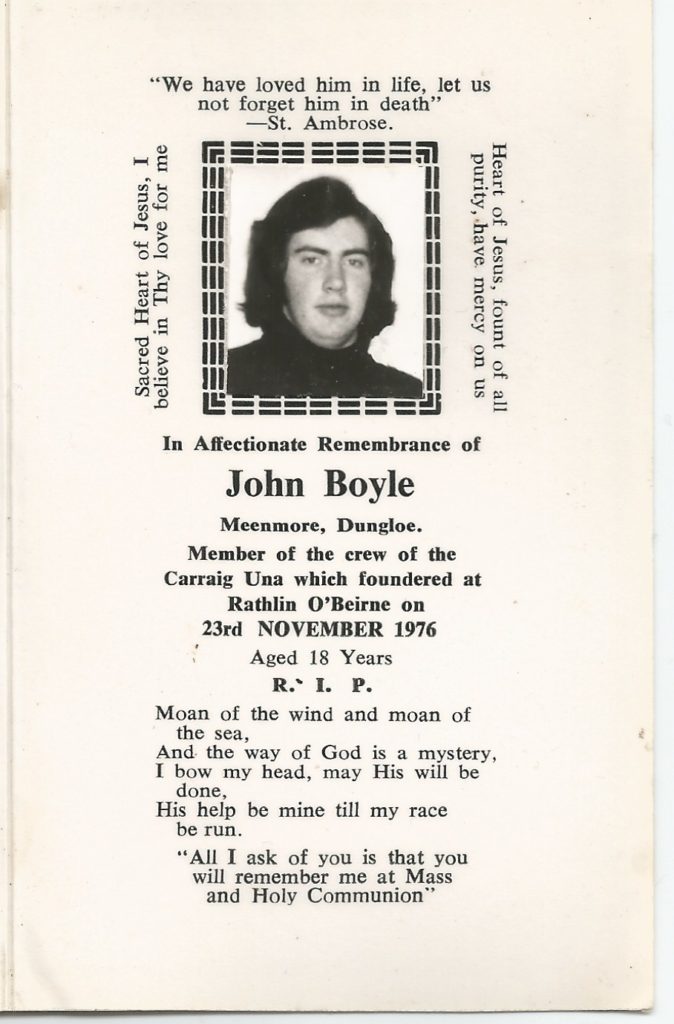 In Memory of John Boyle